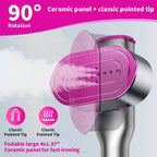Dr.Flash Garment Steamer portable travel iron with LED display and swivel handle